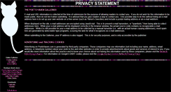 Desktop Screenshot of privacy.poetshaven.com